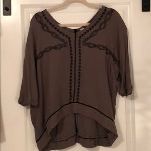 Grey and Black Shirt